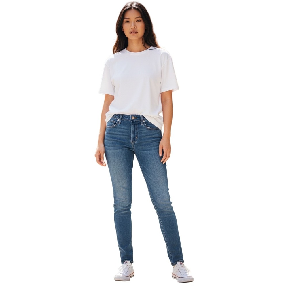 Lauren‎ Ralph Lauren Skinny Jeans Womens 28/30 Medium Wash Low Rise Stretch
